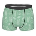 thumbnail image 1 of Disketp Tropical Pineapple Men's Boxer Briefs,Soft and Breathable Cotton Underwear with ComfortFlex Waistband, 1 of 7