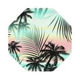thumbnail image 1 of Disketp Tropical Summer Palm Funny Coasters,6 Pcs Leather Coasters With Holder, Perfect Housewarming Hostess Gifts,Protect Furniture From Water Marks Scratch And Damage, 1 of 9