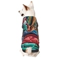 thumbnail image 1 of Disketp Tropical Vacation Essentials Dog Hoodie Dog Clothes with Hat, Pet Winter Clothes Warm Hoodies Coat for Small Dogs-Small, 1 of 7