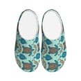 thumbnail image 1 of Disketp Turtles And Seahorses Women's Men's Slippers Plush Slip-On House Slipper for Winter Indoor Soft Cushion Non-slip Fluffy Slides Slippers-46/47, 1 of 7