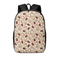 thumbnail image 1 of Disketp Valentine'S Day Rose School Backpack, Lightweight Basic Middle School Bookbags 17 Inch Casual Daypack for Student College, Travel or Outdoor, 1 of 6