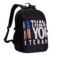 thumbnail image 1 of Disketp Veterans Day2 Travel Laptop Backpack, Laptops Backpack with USB Charging Port, Water Resistant Computer Bag Gift for Men & Women, 1 of 7