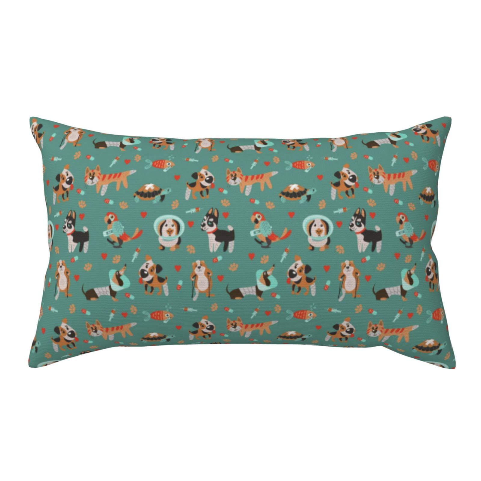 Disketp Veterinary Clinics Pillowcase, Queen Size Pillow Cases for