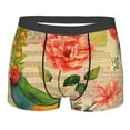 thumbnail image 1 of Disketp Vintage Bird Men'S Boxer Briefs,Soft And Breathable Cotton Underwear With Comfortflex Waistband, 1 of 8