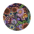 thumbnail image 1 of Disketp Vintage Floral Small Mouse Pad 7.9x7.9 Inches,Washable Round Mousepad For Office Laptop Computer,Non-Slip Rubber Base Mouse Pads For Wireless Mouse, 1 of 8
