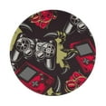 thumbnail image 1 of Disketp Vintage Gaming Small Mouse Pad 7.9x7.9 Inches,Washable Round Mousepad For Office Laptop Computer,Non-Slip Rubber Base Mouse Pads For Wireless Mouse, 1 of 8