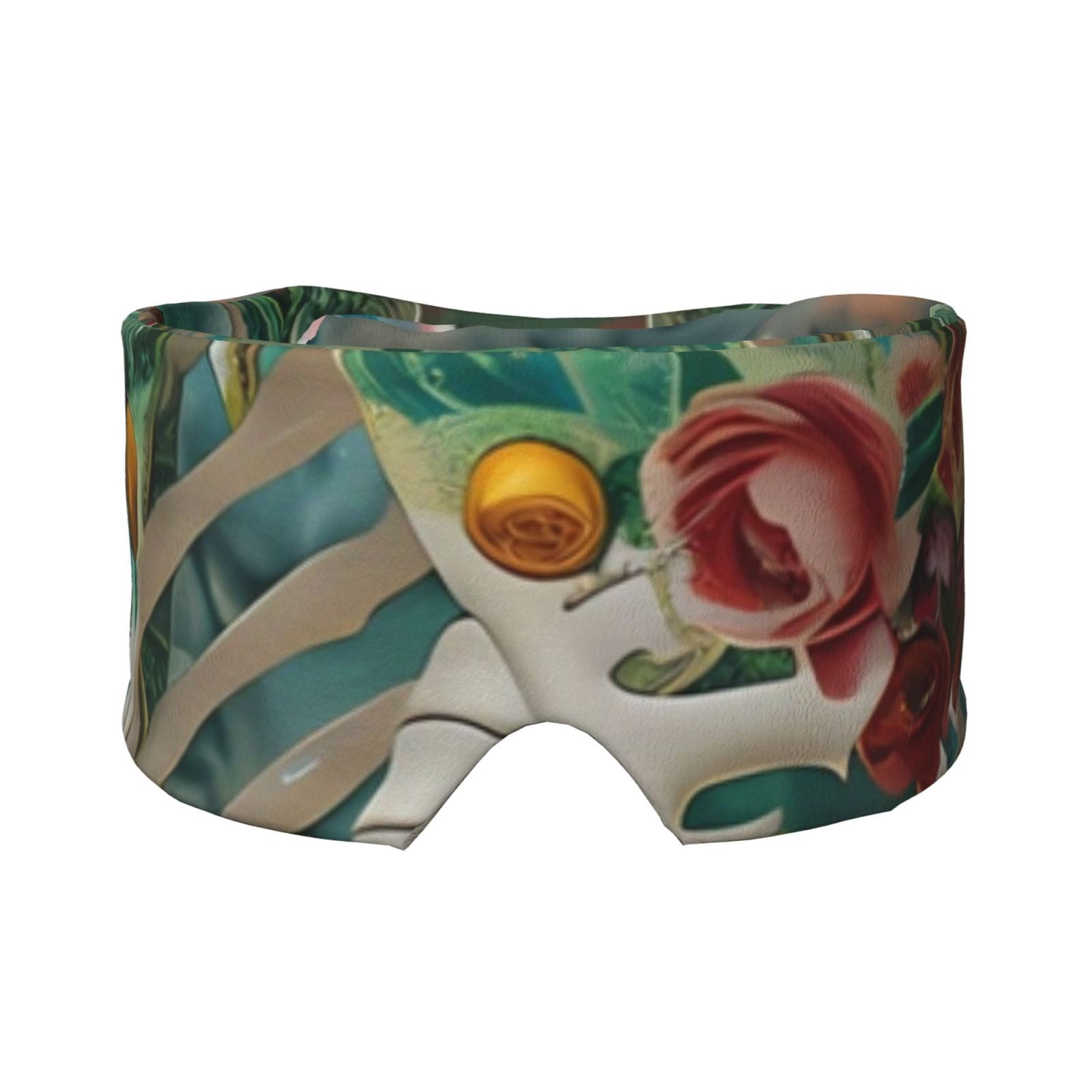 Disketp Vintage Print Island Skull Sleep Mask Eye Mask for Sleeping