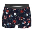 thumbnail image 1 of Disketp Vintage Rose Men's Boxer Briefs,Soft and Breathable Cotton Underwear with ComfortFlex Waistband, 1 of 7