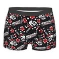 thumbnail image 1 of Disketp Vintage Skull Casino Men'S Boxer Briefs,Soft And Breathable Cotton Underwear With Comfortflex Waistband, 1 of 8