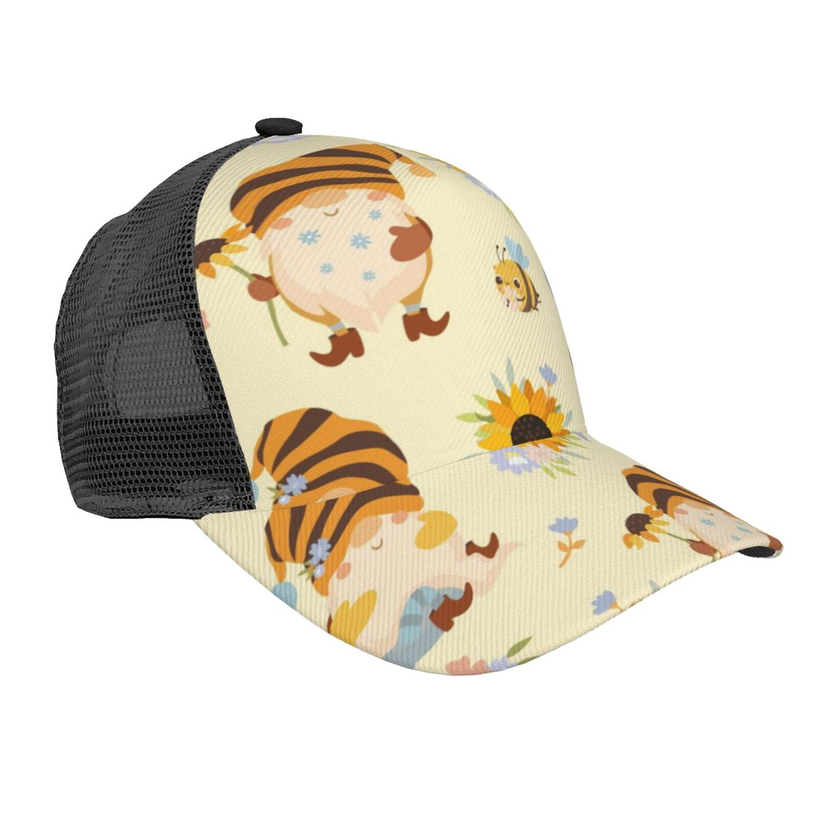 Farmer Tractor Trucker Hat - Mesh Snapback Baseball Cap, Adjustable, For Men And Women, Outdoor Work Or Casual Wear