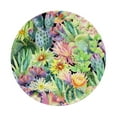 thumbnail image 1 of Disketp Watercolor Blooming Cactus Small Mouse Pad 7.9x7.9 Inches,Washable Round Mousepad For Office Laptop Computer,Non-Slip Rubber Base Mouse Pads For Wireless Mouse, 1 of 9