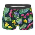 thumbnail image 1 of Disketp Watercolor Cactuses Men'S Boxer Briefs,Soft And Breathable Cotton Underwear With Comfortflex Waistband, 1 of 8