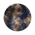 thumbnail image 1 of Disketp Watercolor Snake Skin Funny Coasters,6 Pcs Leather Coasters With Holder, Perfect Housewarming Hostess Gifts,Protect Furniture From Water Marks Scratch And Damage, 1 of 9