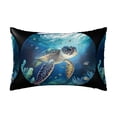 thumbnail image 1 of Disketp Watercolor Turtle4 Satin Pillowcase For Hair And Skin - Satin Pillow Cases Standard Size 20x30 Inches With Zipper,Gifts For Women Men, 1 of 8