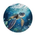 thumbnail image 1 of Disketp Watercolor Turtle4 Small Mouse Pad 7.9x7.9 Inches,Washable Round Mousepad for Office Laptop Computer,Non-Slip Rubber Base Mouse Pads for Wireless Mouse, 1 of 8