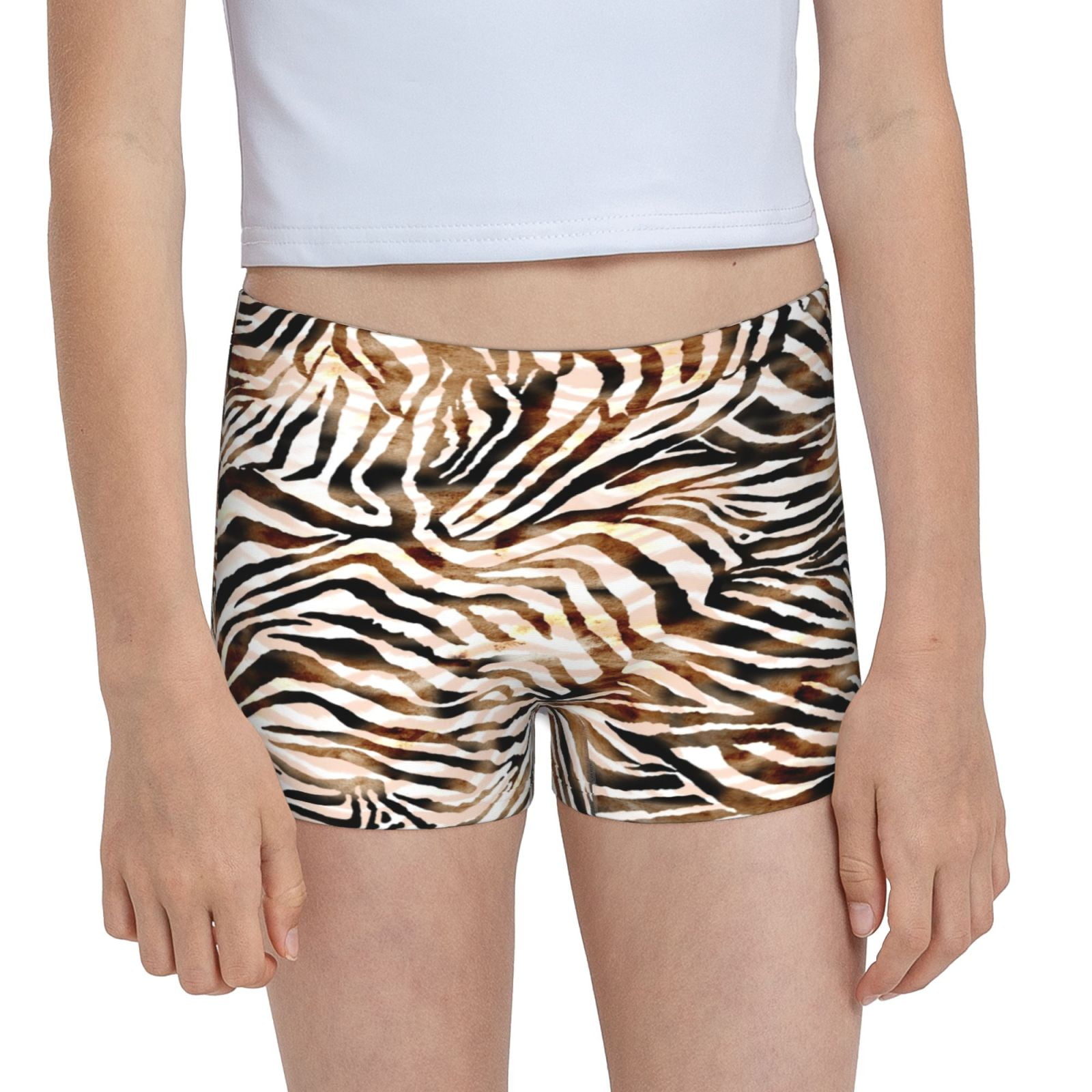 Disketp Watercolor Zebra Girls Cotton Underwear Soft Shorts Kids Boxer ...