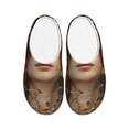 thumbnail image 1 of Disketp Whimsical Flower Crown Maiden Women's Men's Slippers Plush Slip-On House Slipper for Winter Indoor Soft Cushion Non-slip Fluffy Slides Slippers-39/40, 1 of 7