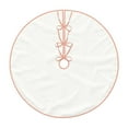 thumbnail image 1 of Disketp White Christmas Tree Skirt, Christmas Tree Decorations, Christmas Decor, Tree Mat Decoration(30-48IN)-30", 1 of 6