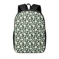 thumbnail image 1 of Disketp White Daisies and Bee School Backpack, Lightweight Basic Middle School Bookbags 17 Inch Casual Daypack for Student College, Travel or Outdoor, 1 of 6