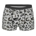 thumbnail image 1 of Disketp Wild Animal Leopard Print Pattern Men'S Boxer Briefs,Soft And Breathable Cotton Underwear With Comfortflex Waistband, 1 of 9