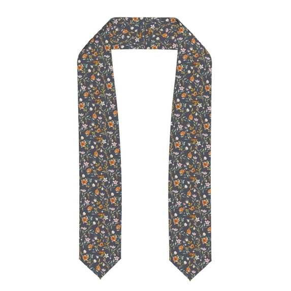Disketp Wildflowers Graduation Stole Class of 2024 Customized Congratulations Sash ,Unisex, 72"