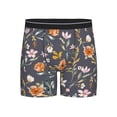 thumbnail image 1 of Disketp Wildflowers Men's Boxer Briefs Men’s Underwear Boxer Briefs for Men, 1 of 7