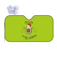 thumbnail image 1 of Disketp Windshield Sun Shade, Car Sun Shade For Front Window Avocado Merry Christmas Sunshades Sun Visor Protector Blocks Uv Rays Foldable, 1 of 9