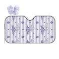 thumbnail image 1 of Disketp Windshield Sun Shade, Car Sun Shade For Front Window Bouquet And Lavender Flowers Sunshades Sun Visor Protector Blocks Uv Rays Foldable, 1 of 9