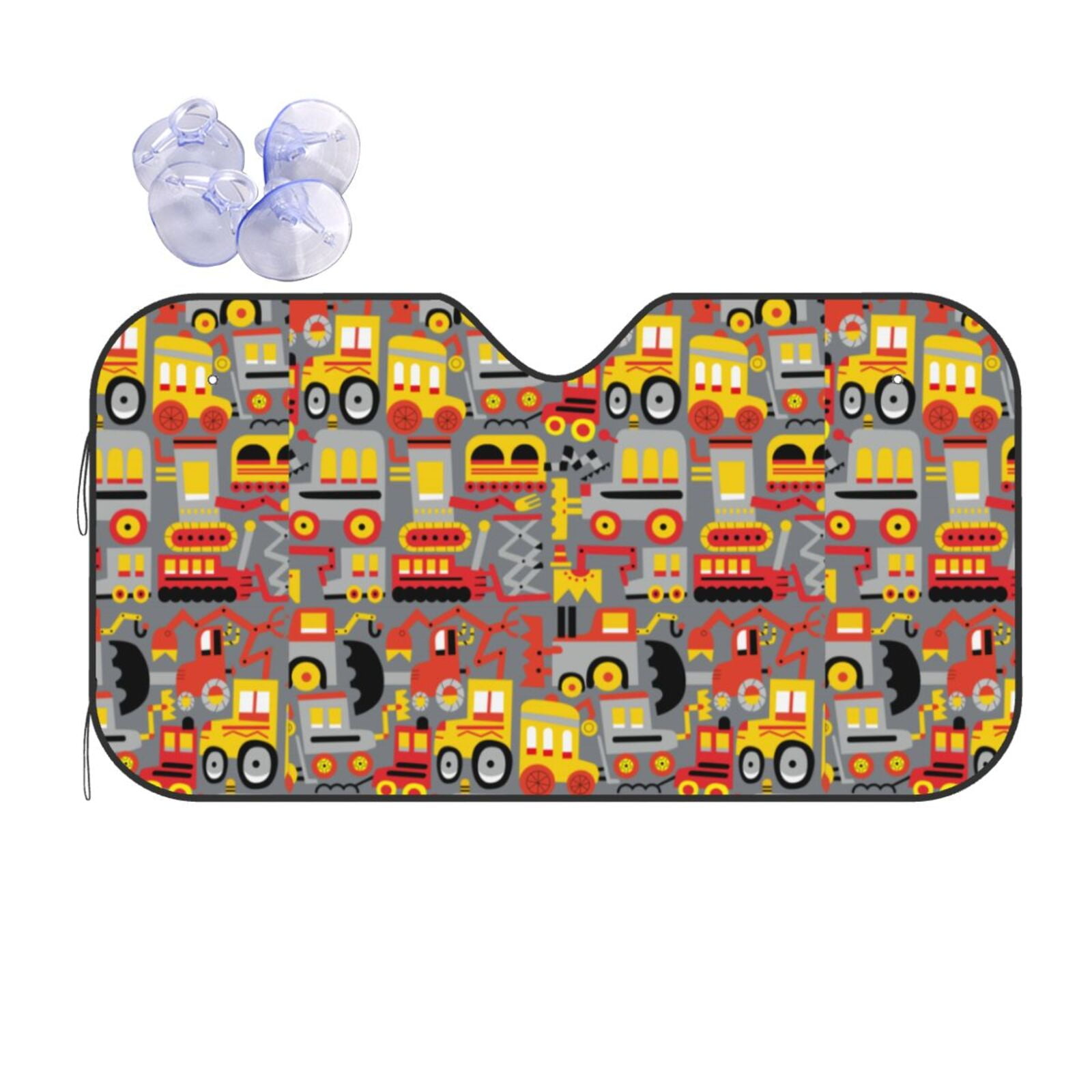 Disketp Windshield Sun Shade, Car Sun Shade For Front Window Cars