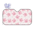 thumbnail image 1 of Disketp Windshield Sun Shade, Car Sun Shade For Front Window Cartoon Pig Sunshades Sun Visor Protector Blocks Uv Rays Foldable, 1 of 9