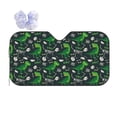 thumbnail image 1 of Disketp Windshield Sun Shade, Car Sun Shade For Front Window Dinosaur And Bone Sunshades Sun Visor Protector Blocks Uv Rays Foldable, 1 of 9