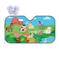 thumbnail image 1 of Disketp Windshield Sun Shade, Car Sun Shade For Front Window Farm Animals Sunshades Sun Visor Protector Blocks Uv Rays Foldable, 1 of 9