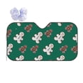 thumbnail image 1 of Disketp Windshield Sun Shade, Car Sun Shade For Front Window Gingerbread Snowman Cookies Sunshades Sun Visor Protector Blocks Uv Rays Foldable, 1 of 9