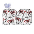 thumbnail image 1 of Disketp Windshield Sun Shade, Car Sun Shade For Front Window Monkey Sunshades Sun Visor Protector Blocks Uv Rays Foldable, 1 of 9