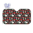 thumbnail image 1 of Disketp Windshield Sun Shade, Car Sun Shade For Front Window Red Mushrooms Sunshades Sun Visor Protector Blocks Uv Rays Foldable, 1 of 9