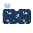 thumbnail image 1 of Disketp Windshield Sun Shade, Car Sun Shade For Front Window Space Dinosaur Sunshades Sun Visor Protector Blocks Uv Rays Foldable, 1 of 9