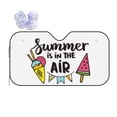 thumbnail image 1 of Disketp Windshield Sun Shade, Car Sun Shade For Front Window Summer Is In The Air Sunshades Sun Visor Protector Blocks Uv Rays Foldable, 1 of 9