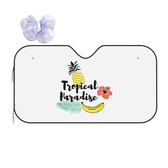 Disketp Windshield Sun Shade, Car Sun Shade For Front Window Summer Sunshades Sun Visor Protector Blocks Uv Rays Foldable