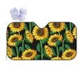 thumbnail image 1 of Disketp Windshield Sun Shade, Car Sun Shade For Front Window Sunflower Sunshades Sun Visor Protector Blocks Uv Rays Foldable, 1 of 9