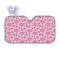 thumbnail image 1 of Disketp Windshield Sun Shade, Car Sun Shade for Front Window Cool Flamingos Sunshades Sun Visor Protector Blocks UV Rays Foldable, 1 of 5