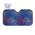 thumbnail image 1 of Disketp Windshield Sun Shade, Car Sun Shade for Front Window Ireworks In The Night Sky Sunshades Sun Visor Protector Blocks UV Rays Foldable, 1 of 1