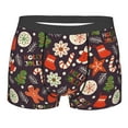 thumbnail image 1 of Disketp Winter Holiday Christmas Men'S Boxer Briefs,Soft And Breathable Cotton Underwear With Comfortflex Waistband, 1 of 9