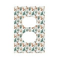 thumbnail image 1 of Disketp Winter Woodland Friends Decorative Light Switch or Outlet Wall Plate with Safety Cover-Style S, 1 of 6
