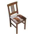 thumbnail image 1 of Disketp Yak for Square Chair Cushion Covers for Hotel, Bedroom, Office,Machine Washable-Two Pieces, 1 of 7