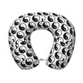 thumbnail image 1 of Disketp Yin Yang Travel Pillow Memory Foam Neck Pillow Support Pillow for Camping, Sleeping Rest Cushion Airplane Pillow, 1 of 8