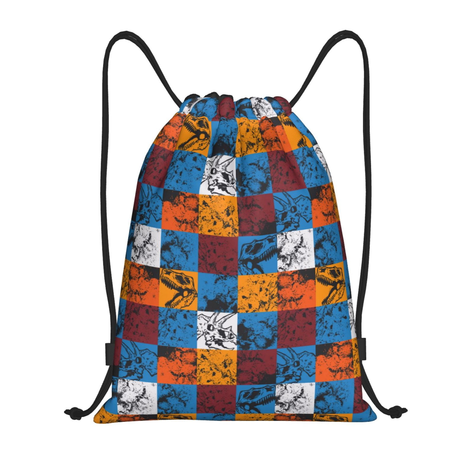Drawstring Backpack 6Pcs Drawstring Gym Bags Black Draw String Bags Backpack Sports Gym Travel Swimming Beach 6 Colors P 188869015 - View #11