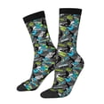 thumbnail image 1 of Disketp sport sonw board Unisex Crew Socks Lightweight Breathable Ventilation Ankle Socks, Mid-calf socks for Daily, 1 of 6