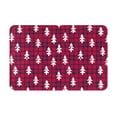 thumbnail image 1 of Disketp white Tree red plaid Mat for Front Door Outside - Doormat Outdoor Entrance - Welcome Mats Outdoor,Outside Entry and Outdoor Entrance 16''x24'', 1 of 7