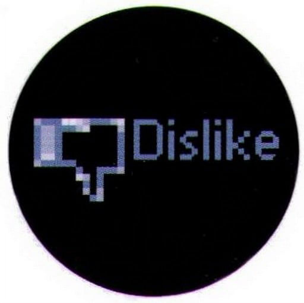 Dislike Icon Blue Text Button NB4120 - Walmart.com