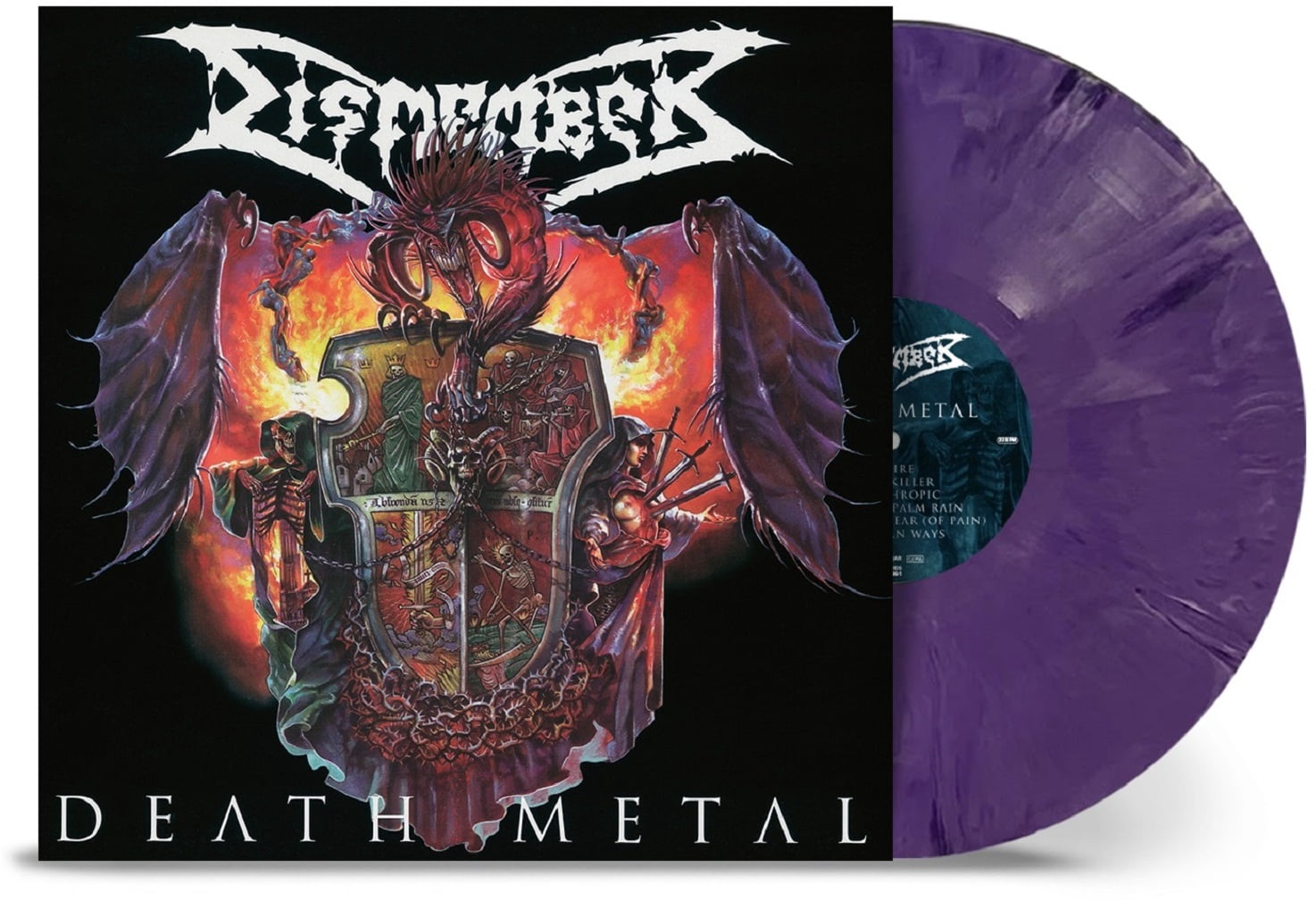 Dismember - Death Metal - Purple Marble - Music & Performance - Vinyl ...